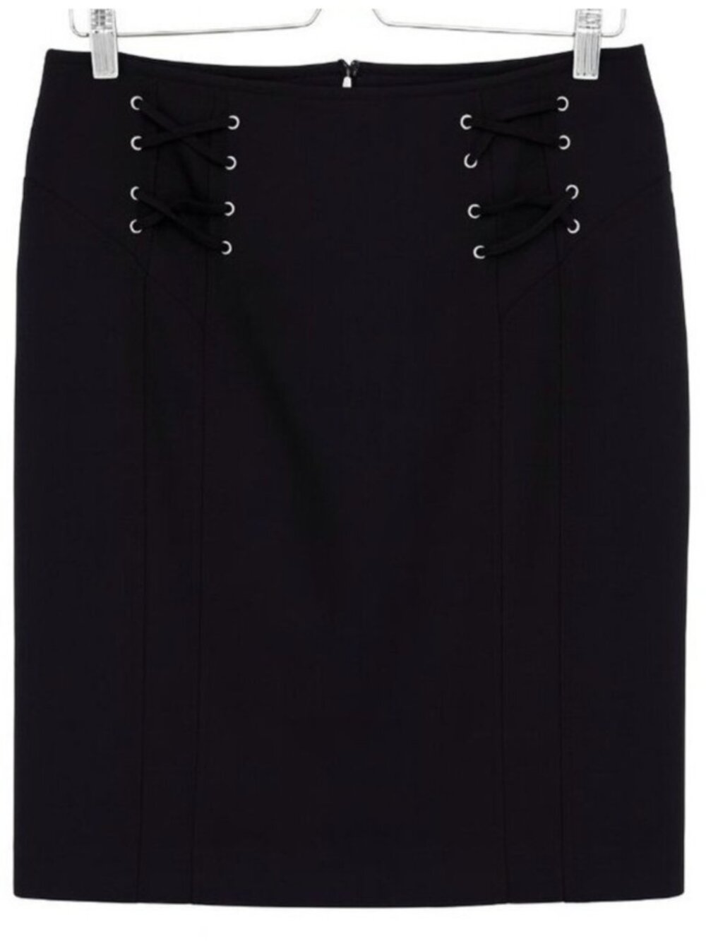 Bundle 2/$30! Cache Black Pencil Skirt Corset Steampunk Gothic Lace-up 12 Office